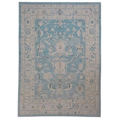 Turkish Oushak Rug 9'11" x 13'8" #15092