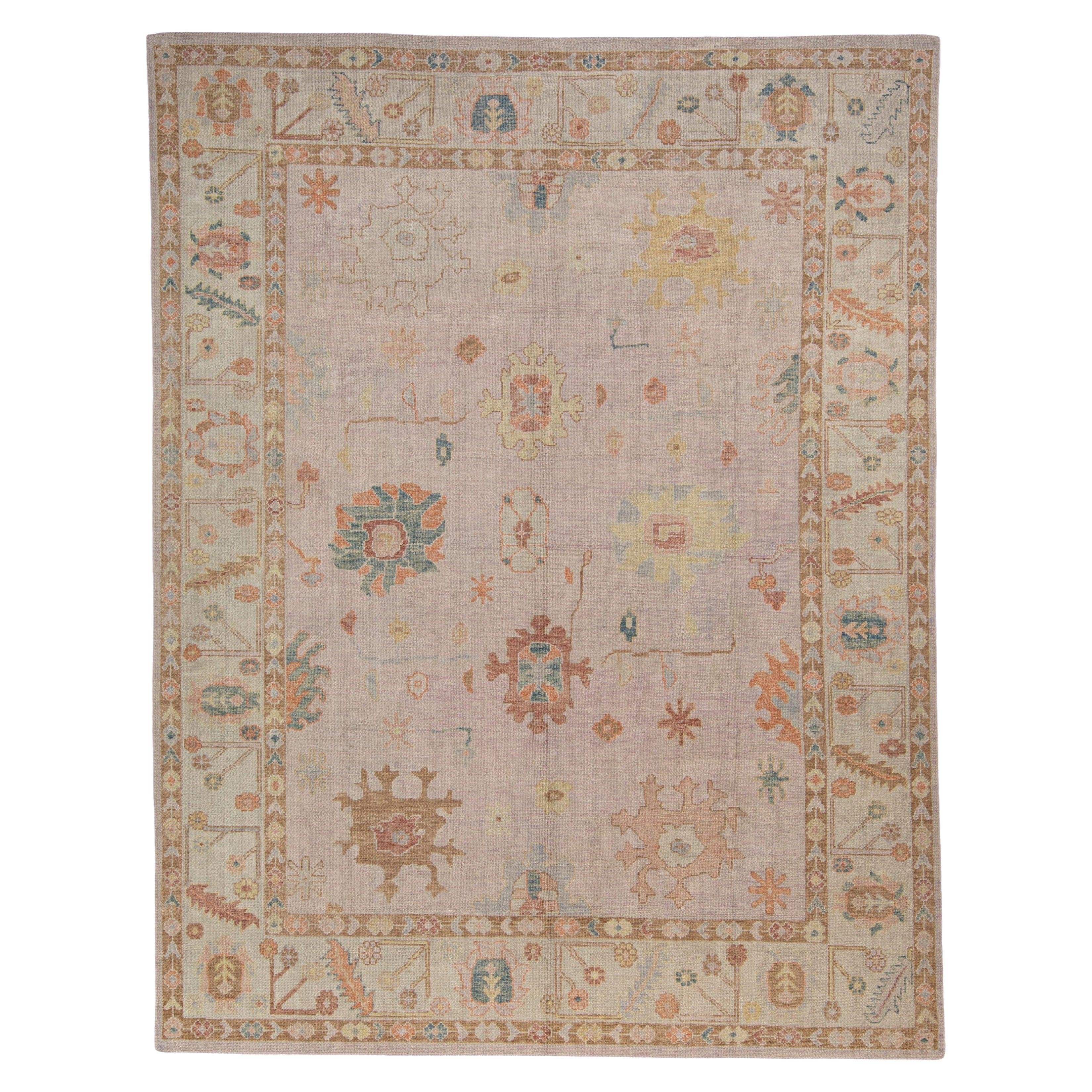Turkish Oushak Rug 9'2" x 11'10" #2285