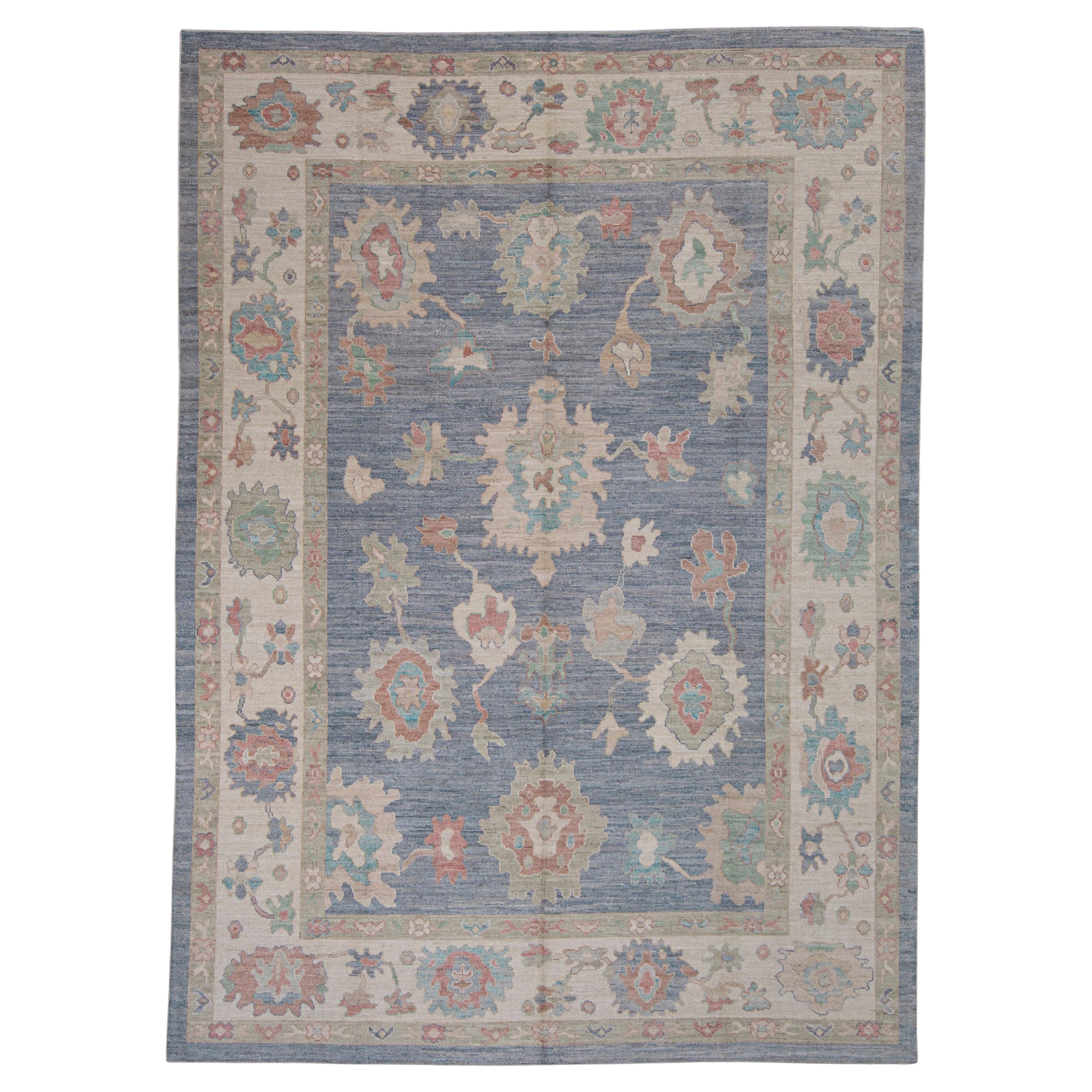Turkish Oushak Rug 10'1" x 14' #15040