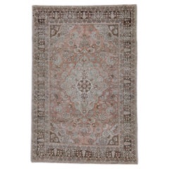 Turkish Vintage Anatolian Rug 4'4" x 6'3" #6061