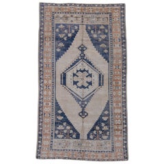 Tapis turc vintage d'Anatolie 5'1" x 8'9" n° 6002