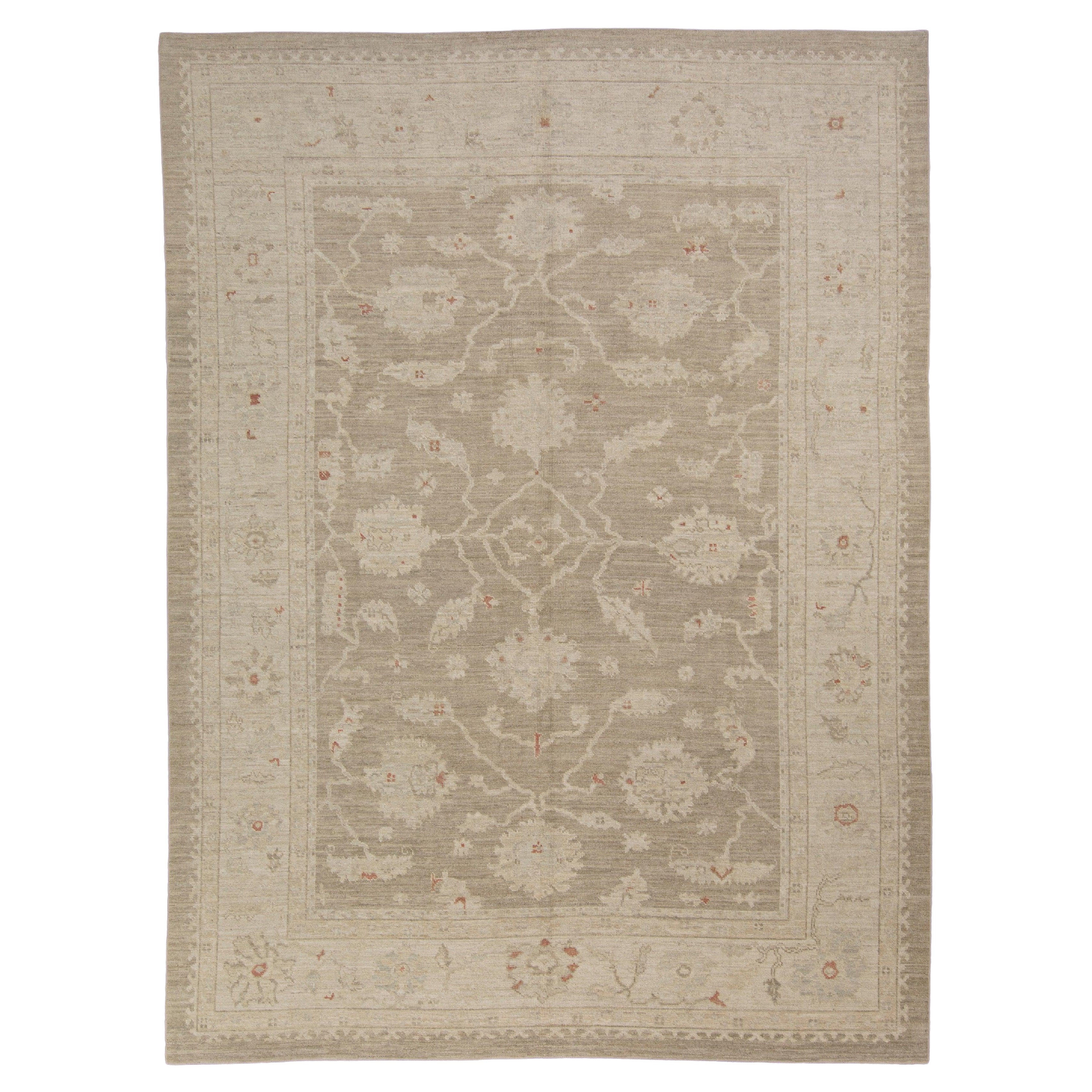 Turkish Oushak Rug 9'4" x 12'6" #5134