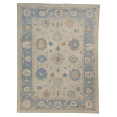 Alfombra turca Oushak 9'4" x 12'5" #3171