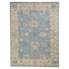 Turkish Oushak Rug 9'10" x 12'11" #3170