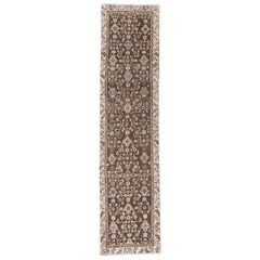 Türkischer Anatolischer Vintage-Teppich 3' x 12'3" #6012