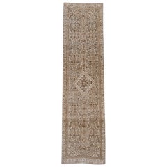 Turkish Vintage Anatolian Rug 3' x 11'7" #6010
