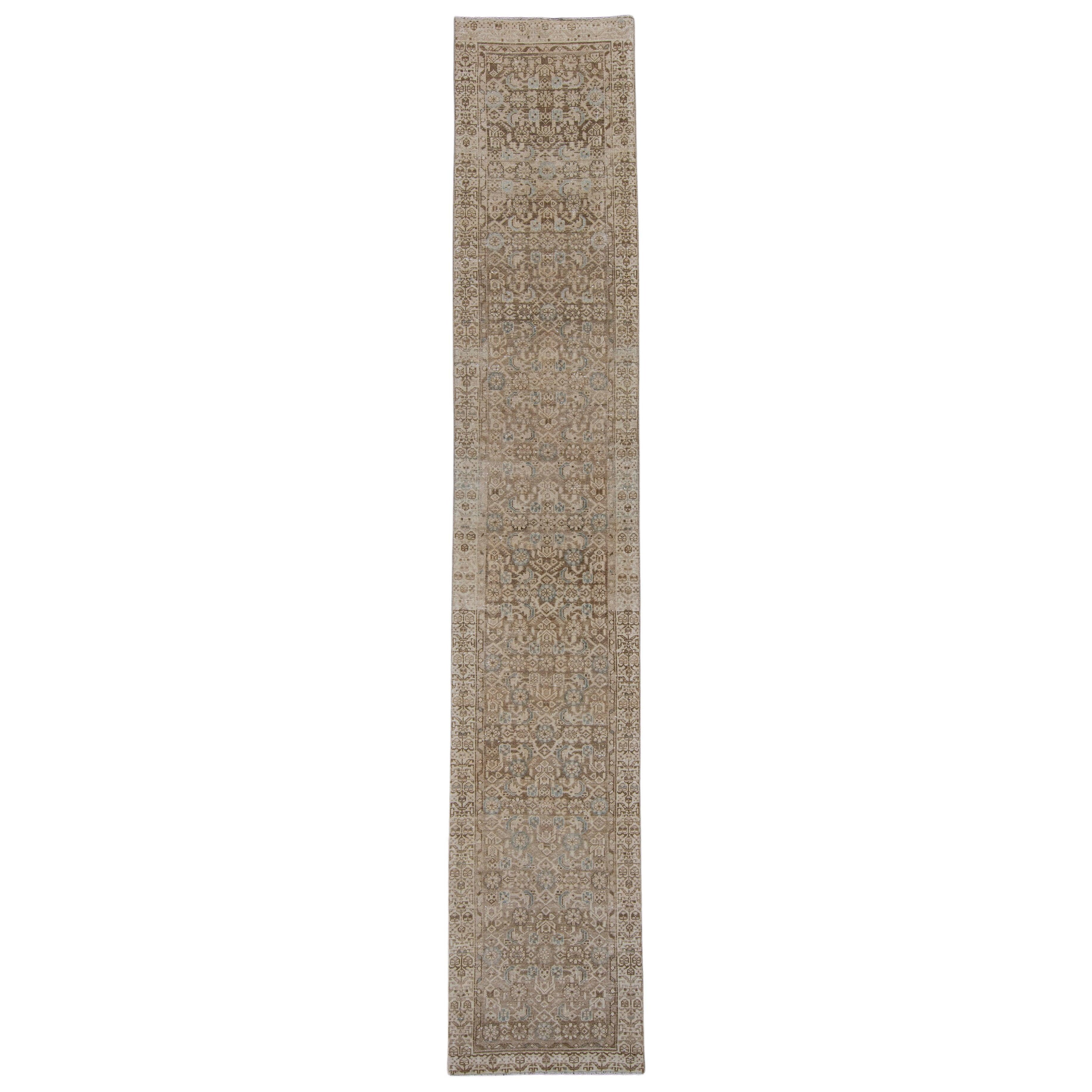 Turkish Vintage Anatolian Rug 2'5" x 13'2" #6009