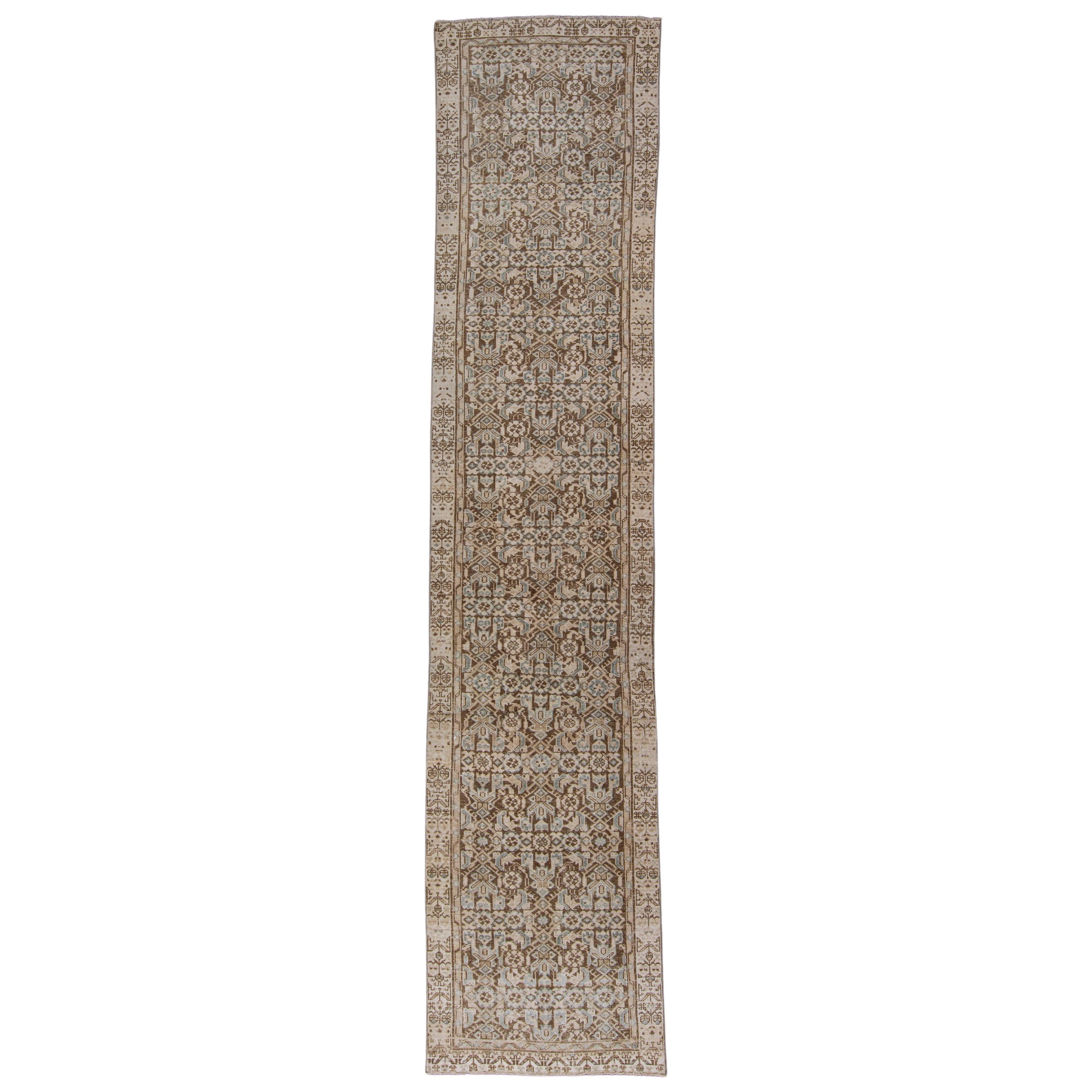 Turkish Vintage Anatolian Rug 3' x 13'6" #6048