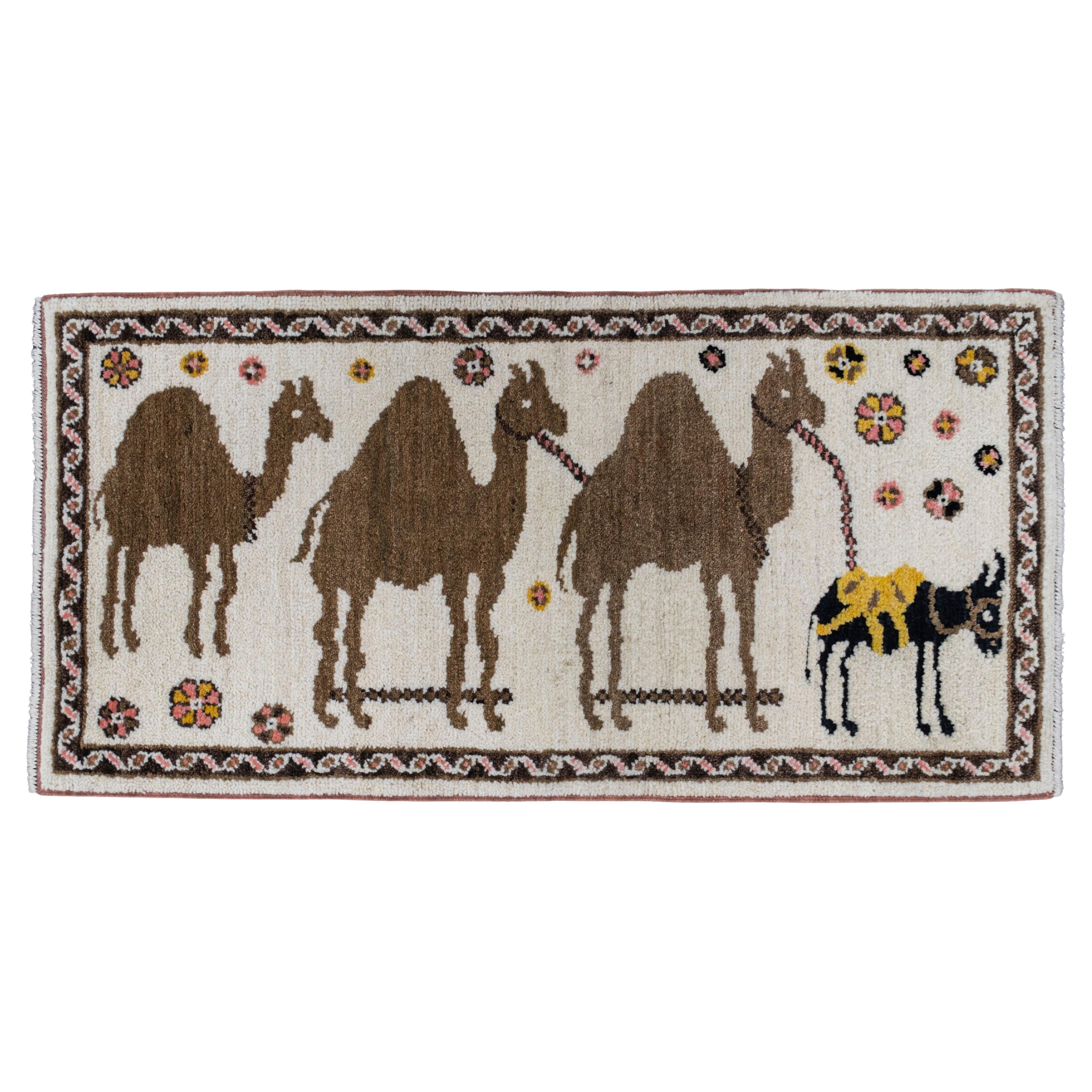 Turkish Old Wool Oushak Rug 2'9" x 3'6" #12211