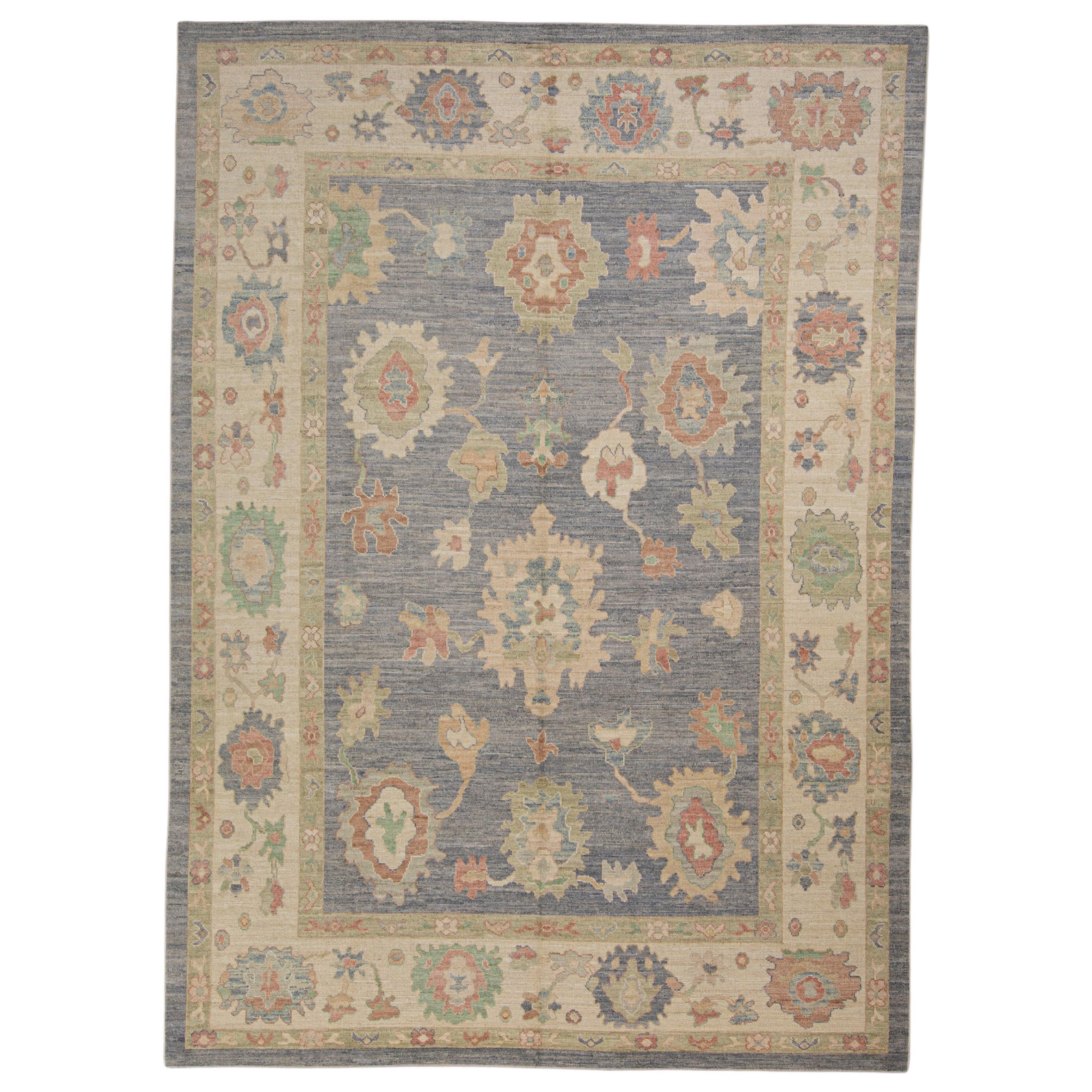 Turkish Oushak Rug 10'1" x 14'3" #15074