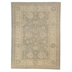 Turkish Oushak Rug 8'10" x 11'11" #7293
