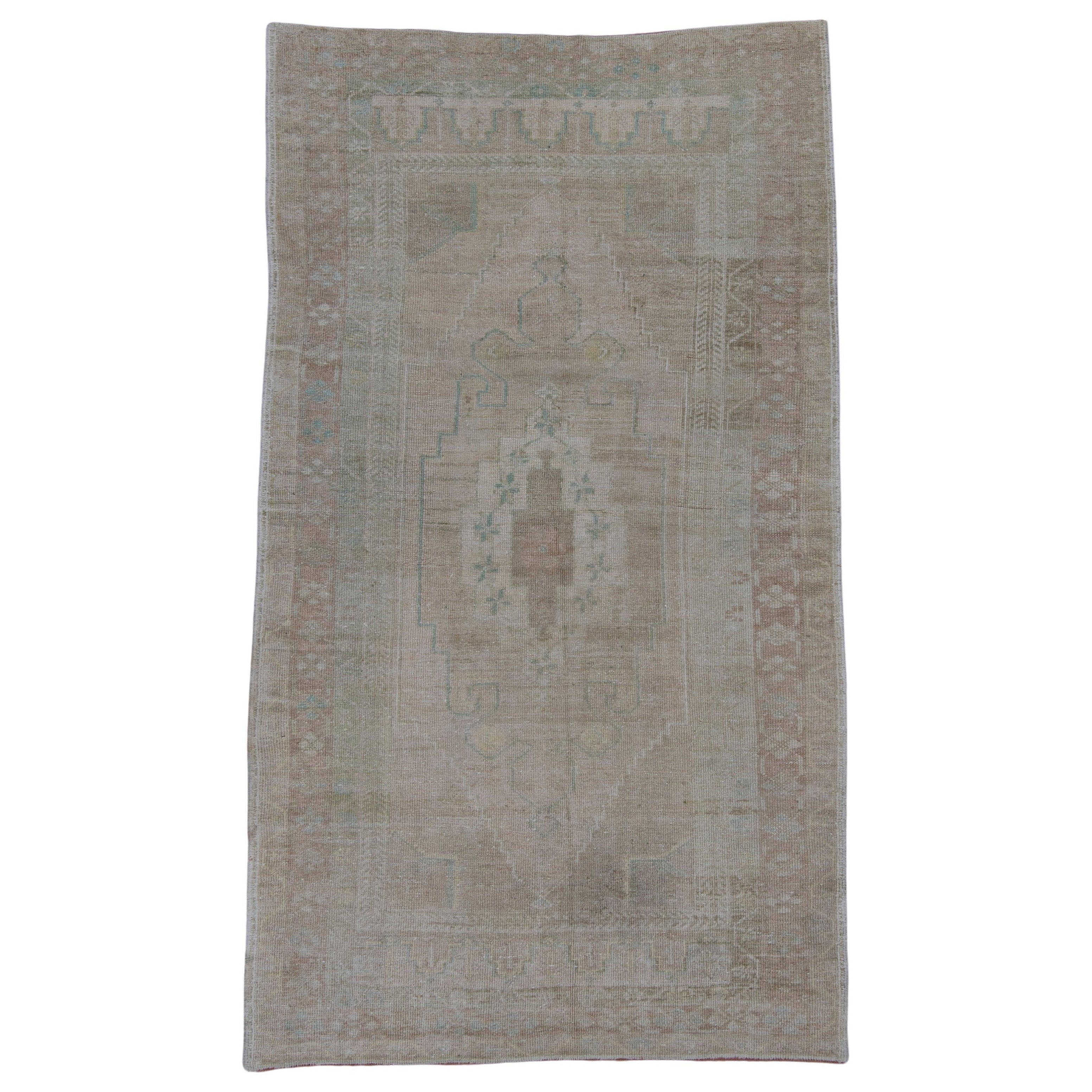 Turkish Vintage Anatolian Rug 4'4" x 7'7" #6034