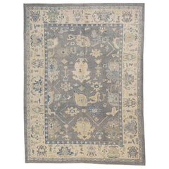 Turkish Oushak Rug 9'3" x 12'4" #7300