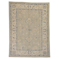 Turkish Oushak Rug 9'1" x 12'3" #7108