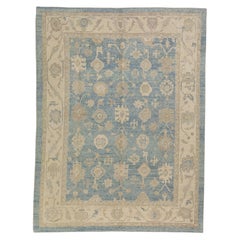 Turkish Oushak Rug 9'2" x 12'1" #6298