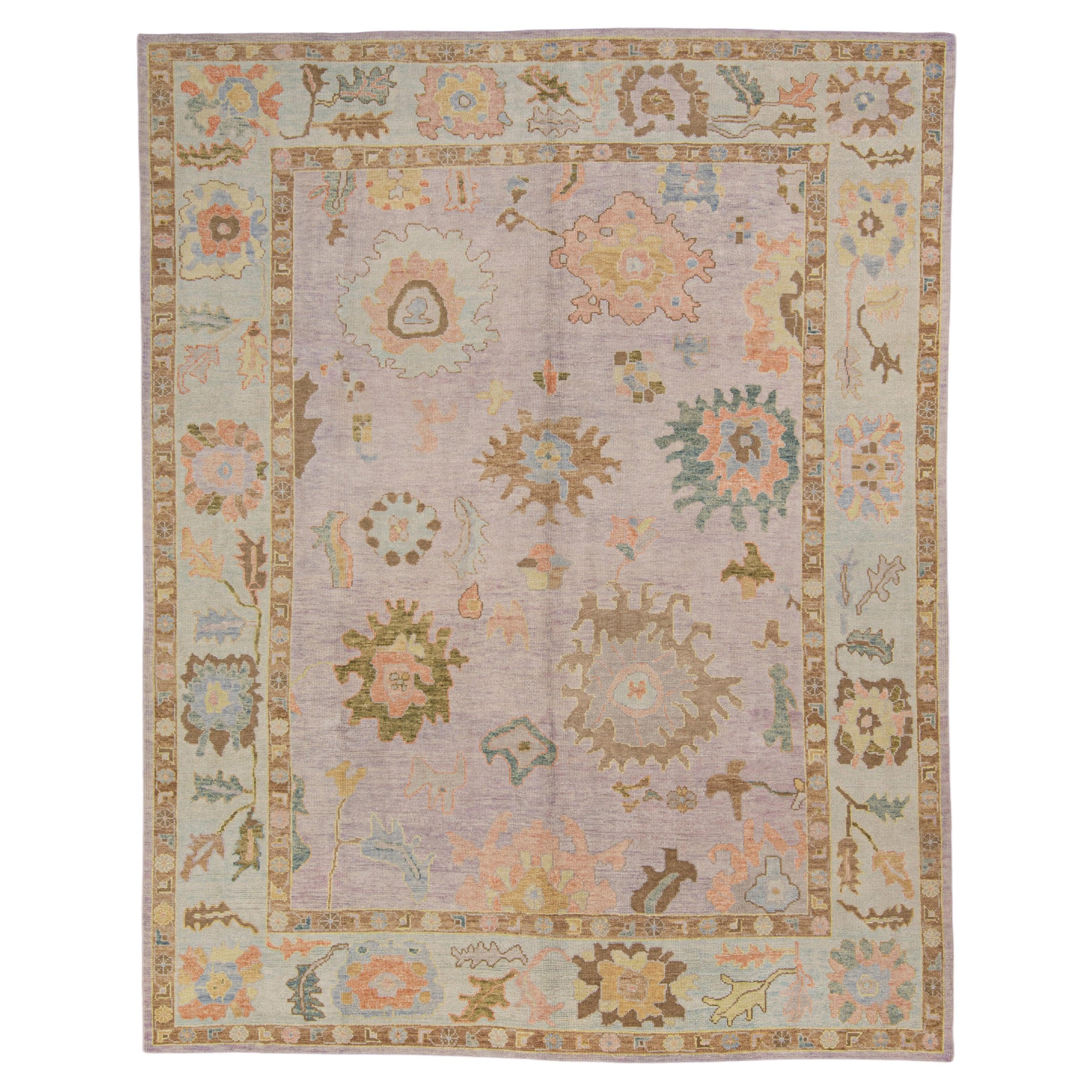 Tapis turc Oushak 9'5" x 11'11" #1044