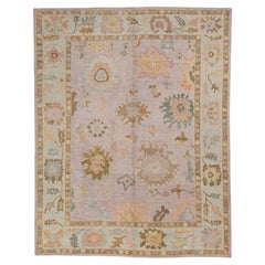 Tapis turc Oushak 9'5" x 11'11" #1044