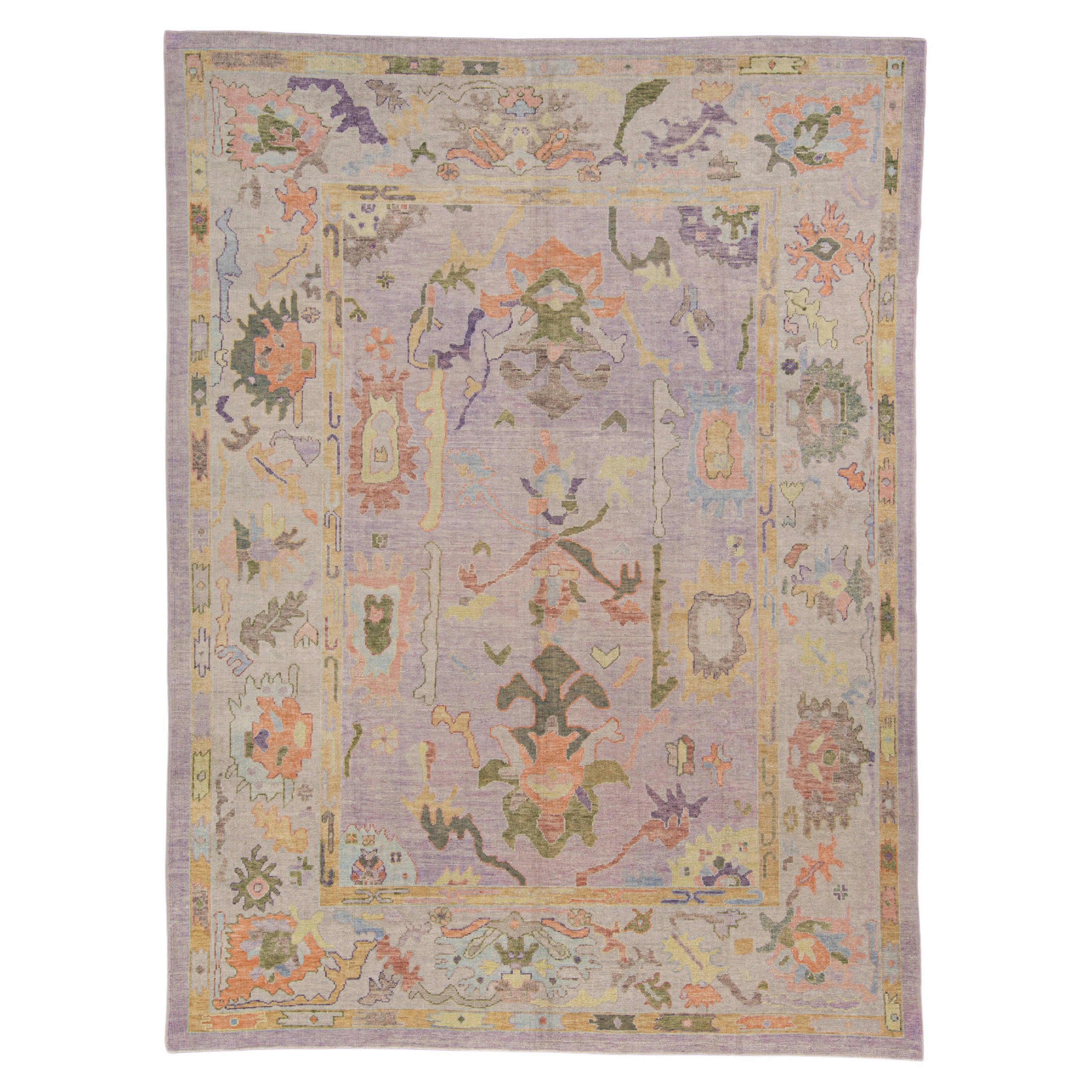 Turkish Oushak Rug 9'4" x 12'6" #233