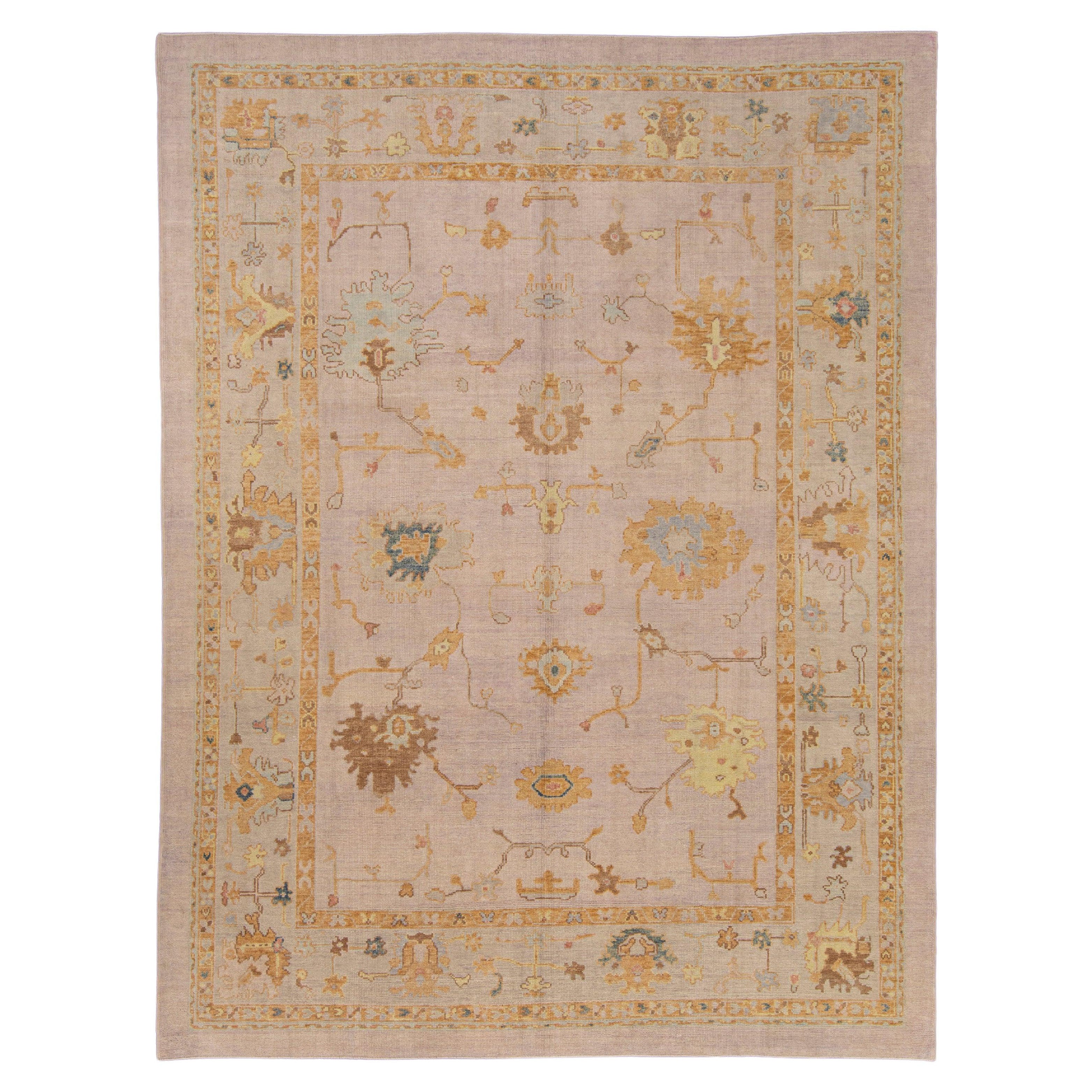 Türkischer Oushak-Teppich 9'2" x 12' #231