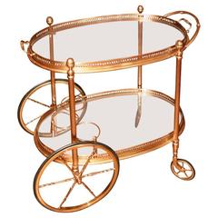 Vintage 1950s French Drinks Cart