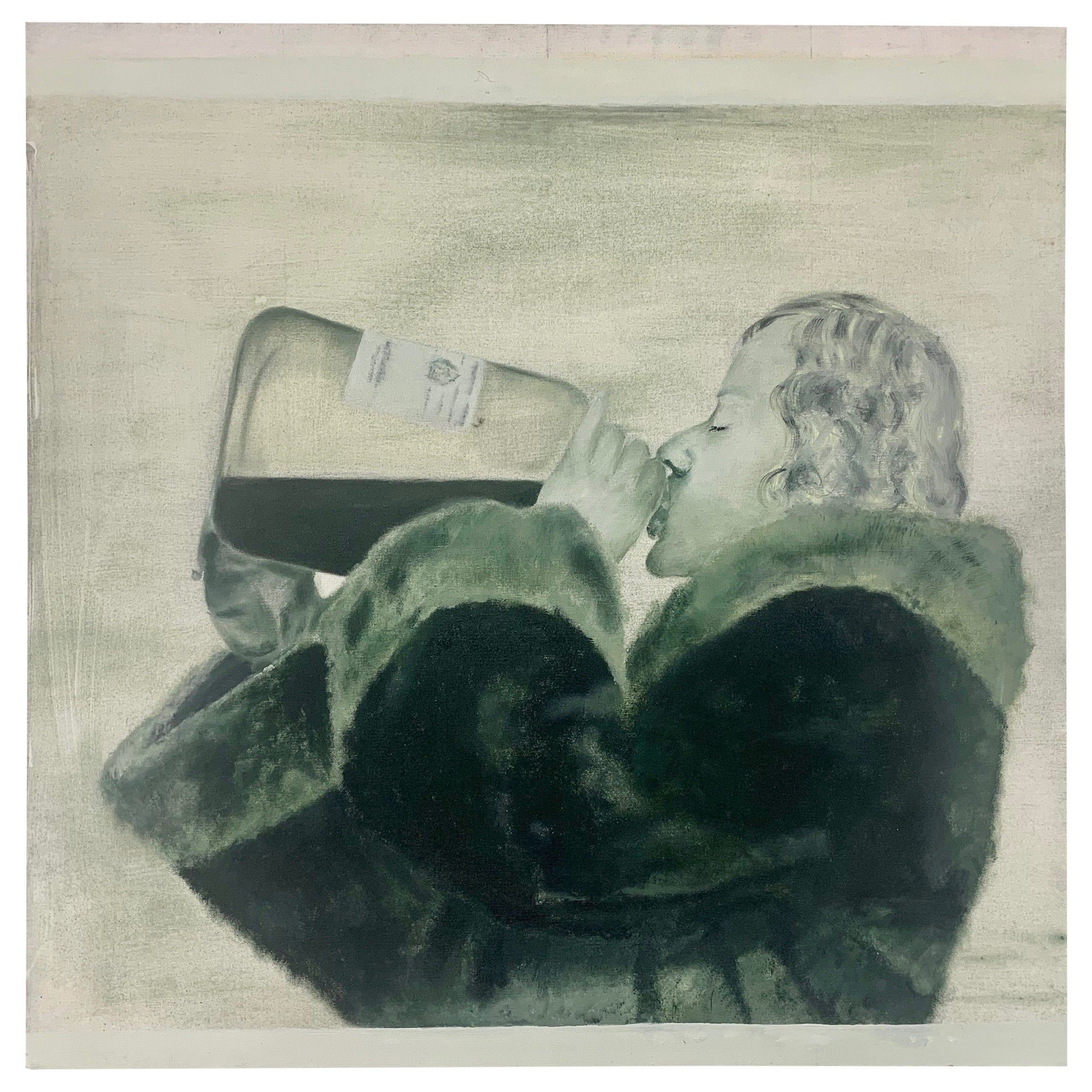 Portrait of a Man Partaking in Libations For Sale