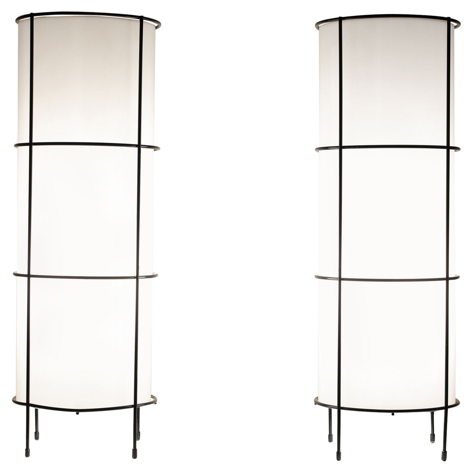 Pair of Artemide Attributed Table Lamps, circa 1970s For Sale