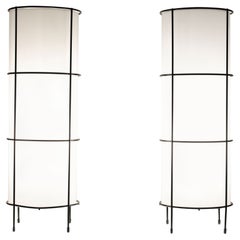 Coppia di lampade da tavolo Artemide Attributed, circa anni '70