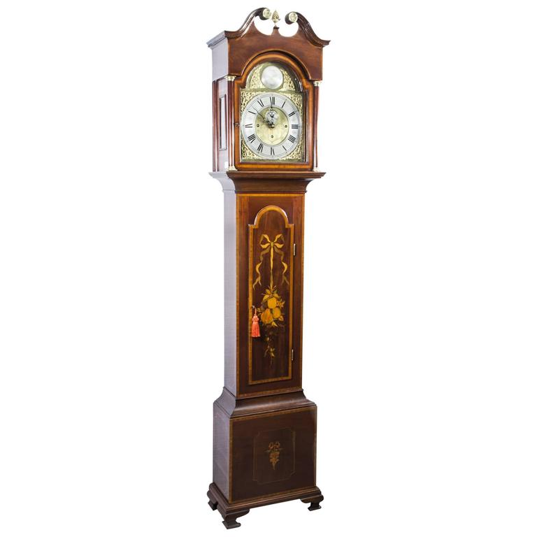19th Century Longcase Clock Chiming on Bells at 1stDibs long case