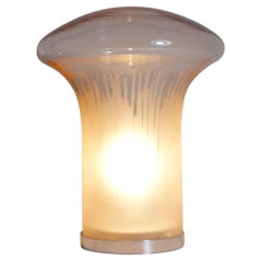 1970 Boletus / Mario Ticco Venini Murano Glass Italian Design Table Lamp