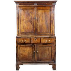 Antique oak cupboard, probably from South Wales
