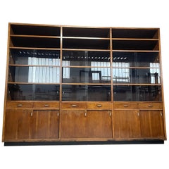 Large store storage cabinet, 1950s