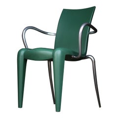 Chaises Louis 20 de Philippe Starck pour Vitra, vertes / 1994