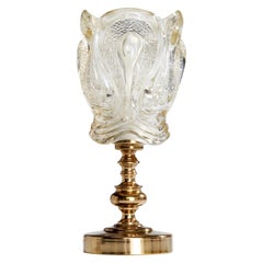 GBW, Table Lamp, Brass, Glass, Sweden, 1960s