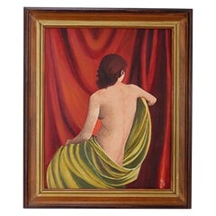 Pintura sobre tabla firmada y fechada