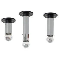 Raak Small Maxibule Chrome Flush Mount Ceiling Lights