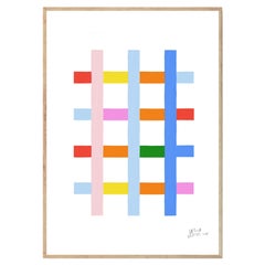Estudios Geométricos Moderne Kunstdrucke von Leticia Gagetti #04 - Größe A2