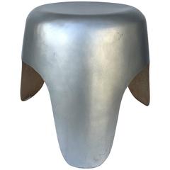 Mid-Century Fiberglass Stool in the Style of Sori Yanagi