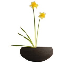 Ceramic Antracite Vase - Terra Collection