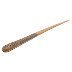 Tiffany Studios New York Zodiac Pattern Bronze Letter Opener