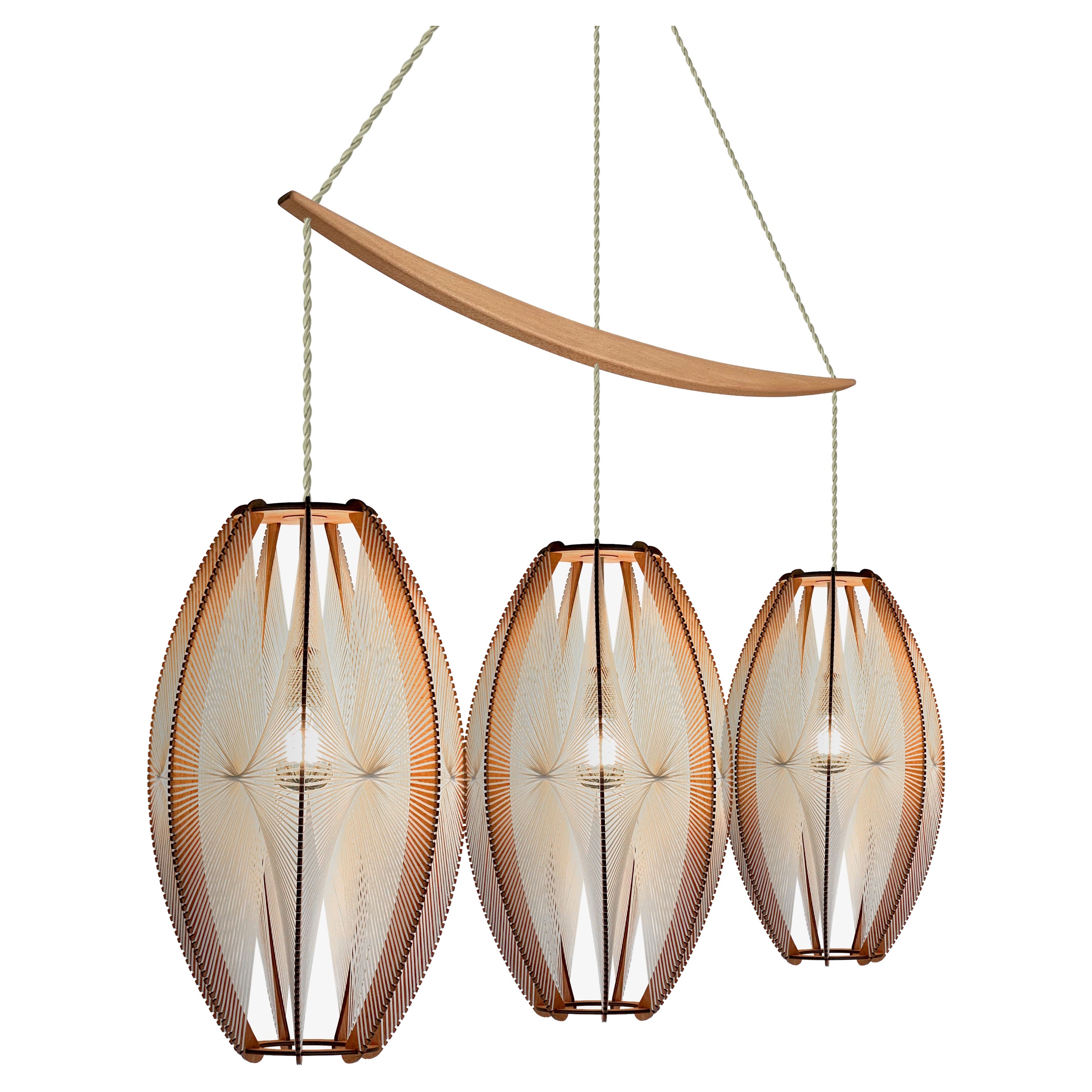 Lampadario Djemino di LAFABLIGHT