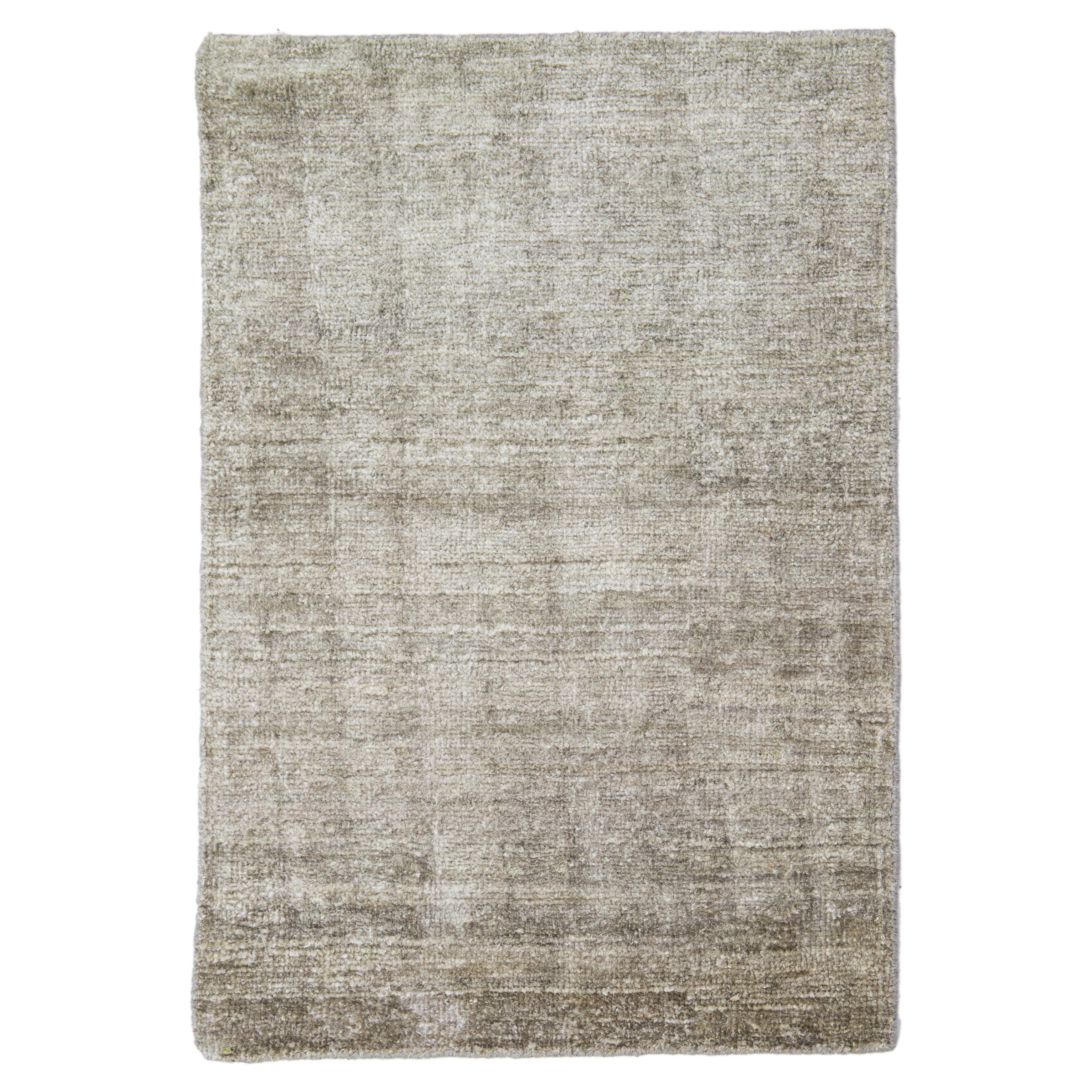 Apadana's Modern Desert Collection Custom Silk Rug
