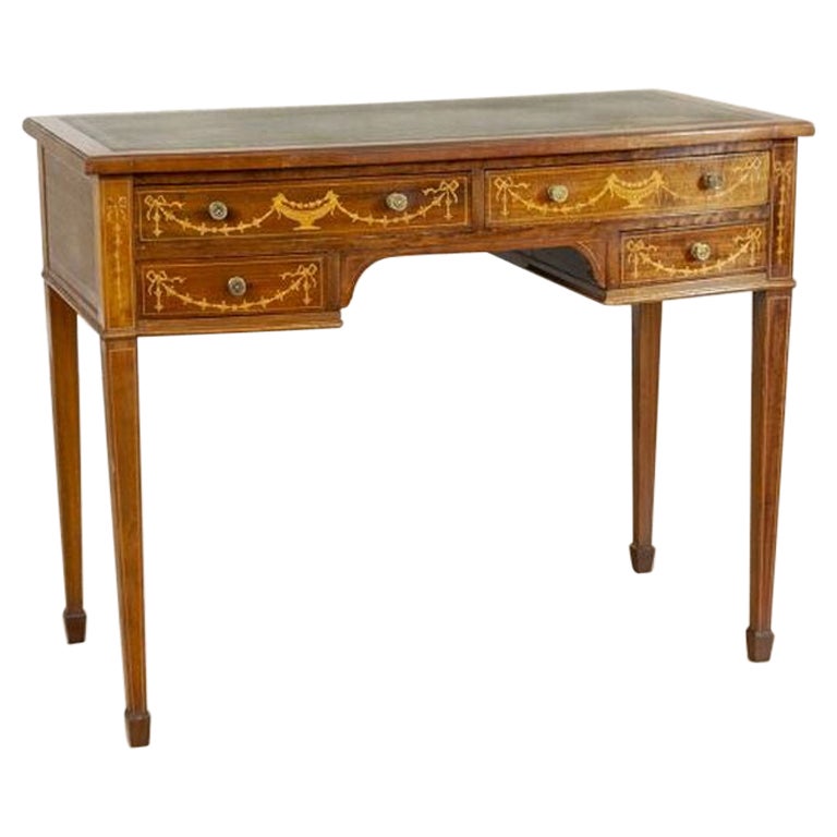 Scrivania da donna in palissandro di S. & H. Jewell della fine del XIX secolo in vendita