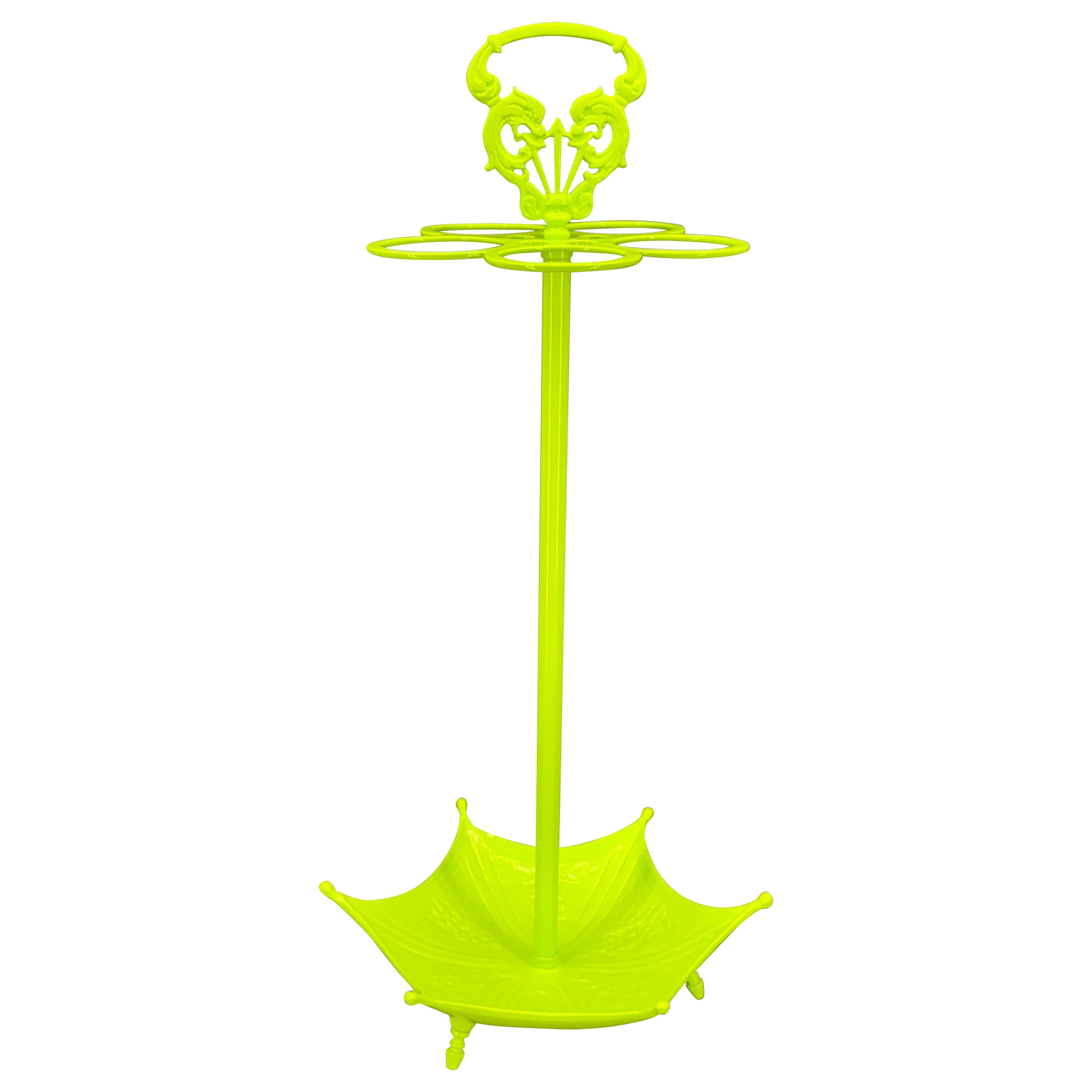 Mid-Century Modern Umbrella Stand Holder, Powder-Coated