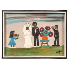 Clementine Hunter - "Boda", c. 1960