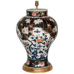 Large 18th Century Japanese Imari Vase as a Table Lamp