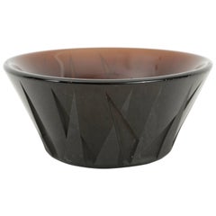 Jean Luce Art Deco Glass Bowl