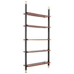 20th Century, Italian Production Wall Wooden Bookcase 60s