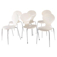 Set of 6 danish chairs