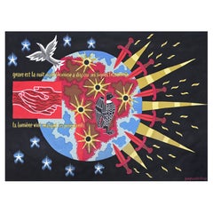 Jean Picart Le Doux, Homenaje a Pablo Neruda - Serigrafía firmada Bolduc- N 1463