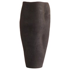 Ceramic Antracite Vase - Terra Collection V